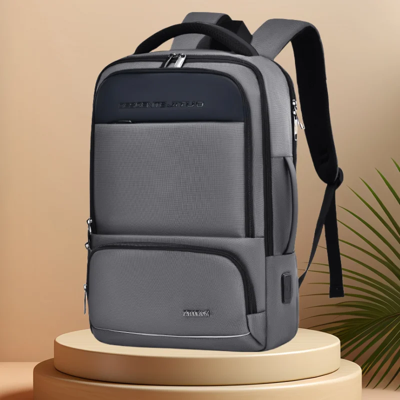 CFUN YA New 2024 Luxury Business Backpack For Women Men 15.6 Laptop Bag Pack Oxford Unisex Knapsack Students Schoolbag Mochilas