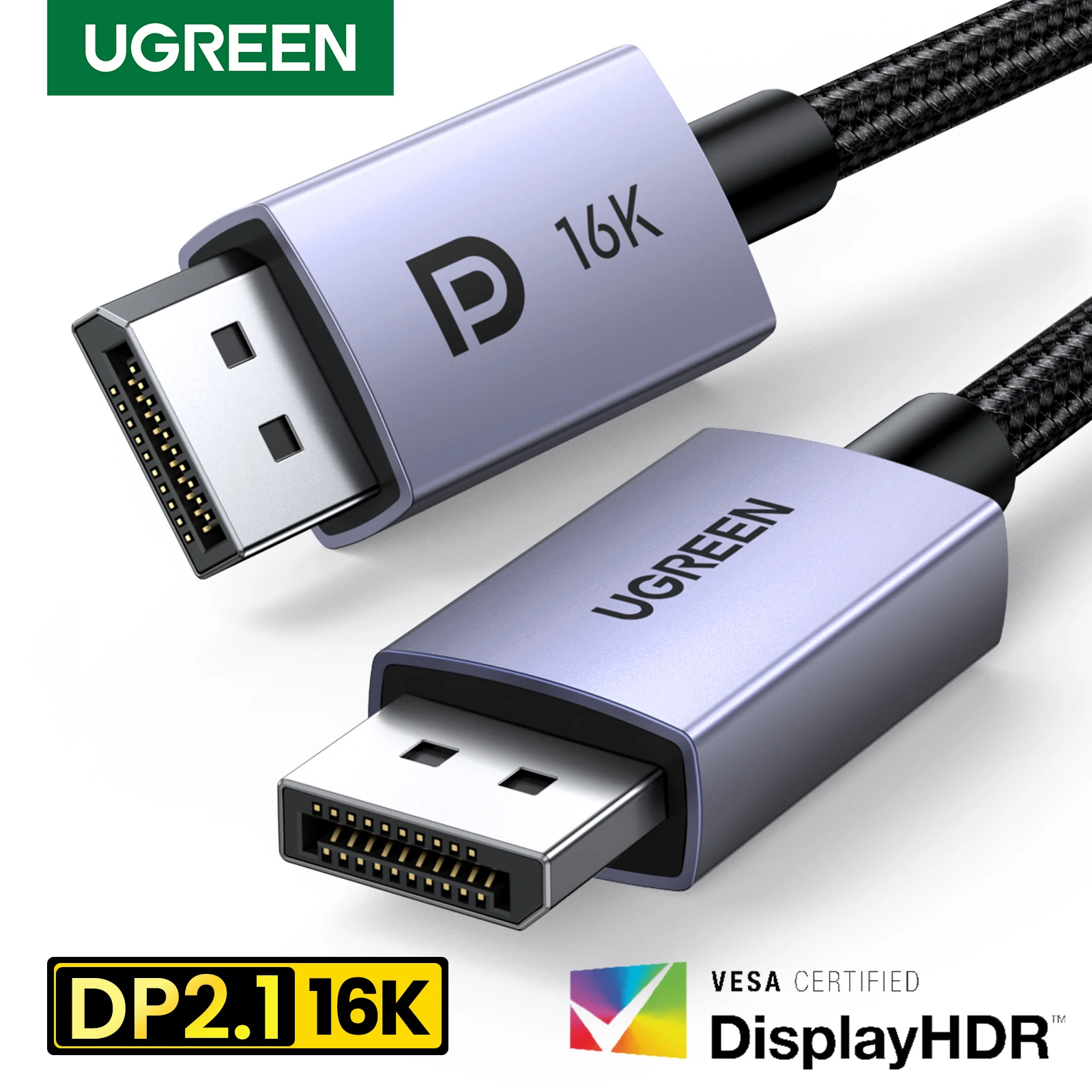 UGREEN ゲーミング 8K Displayport ケーブル 1.4規格 Amazon.co.jp: UGREEN ゲーミング 8K Displayport ケーブル DP1