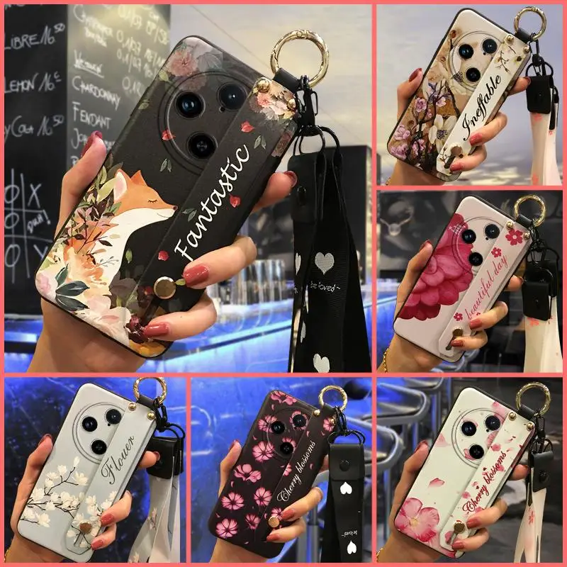 Custodia Per Telefono Resistente Allo Sporco Con Cinturino Da Polso Per Cinturino Antipolvere Impermeabile In Silicone Vivo X100 Pro 5G