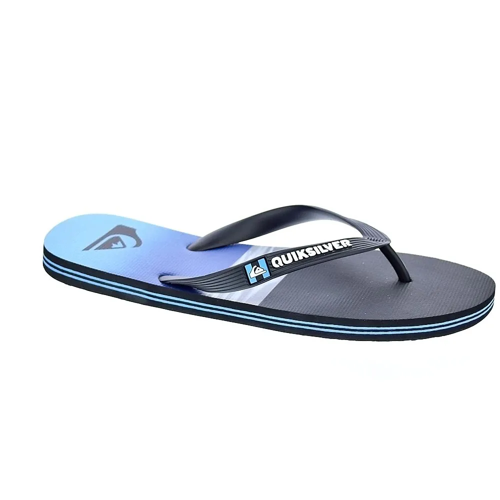 Quiksilver Hombre Chanclas Modelo Molokai Hold Color Negro Moda Hombre Verano Sandalias 100 % Originales