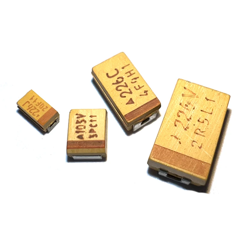 10PCS D A B C Case Tantalum Capacitor 6.3v 10v 16v 25v 35v 50v 337J ...