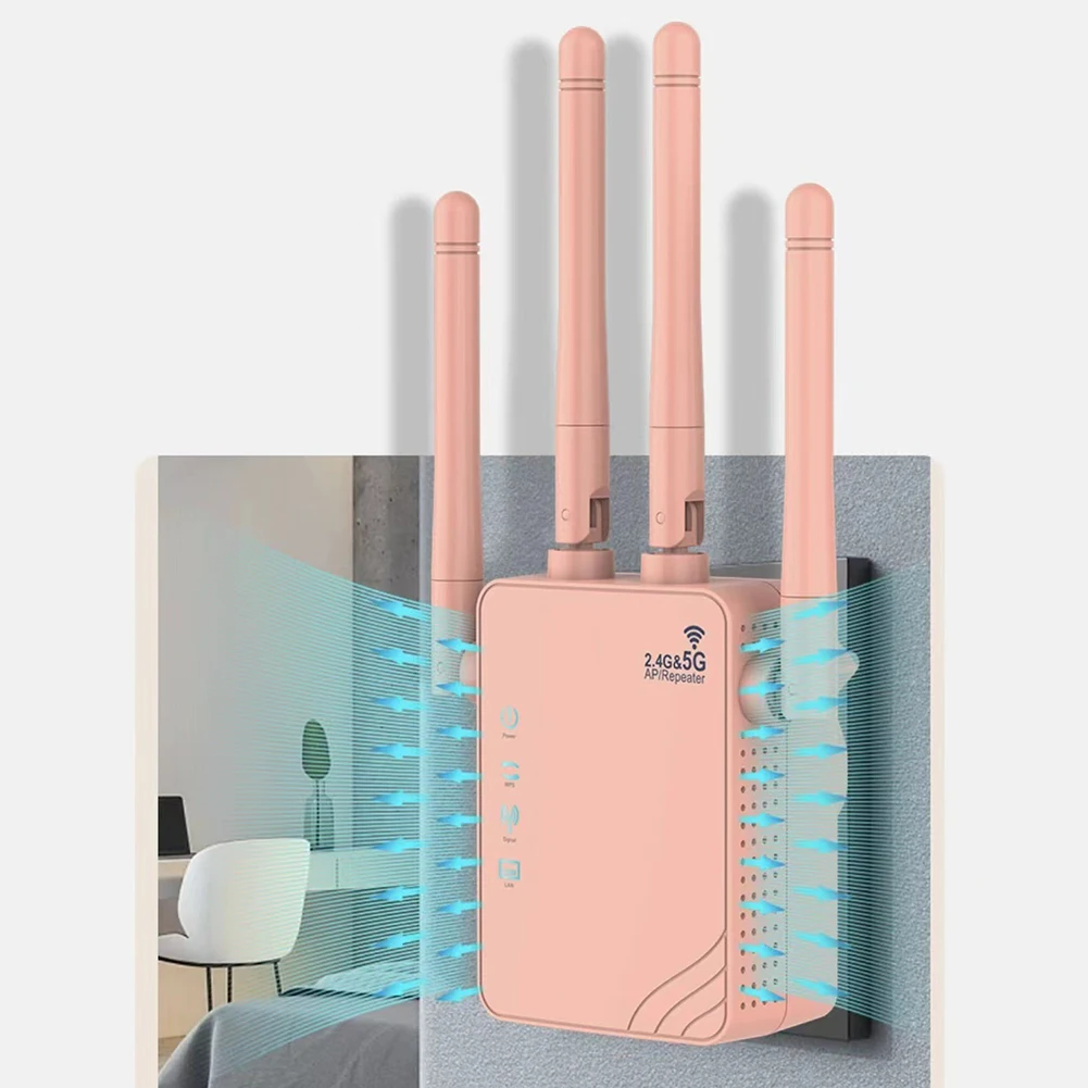  뿪 ׳ Ʈũ , WAN/LAN Ʈ, 1200Mbps WiFi ȣ ν,  ̴ Ʈ , 2.4GHz/5.8GHz