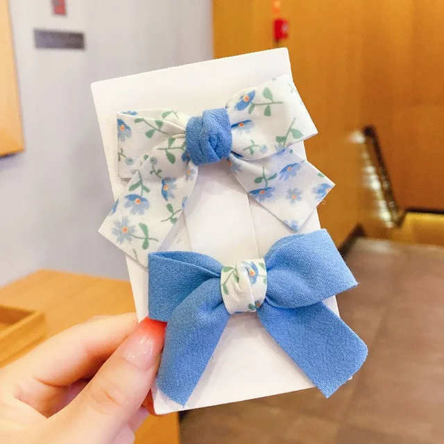 2022 New Bow Headgear Cute Sweet Little Girl Hair Accessories Summer Girls Net Red Clips Baby Hairpins Children Hair Clips Gifts E4