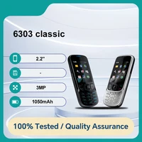 Original Unlocked 6303 classic 6303C  3MP Camera Bluetooth Mobile Phone 1050mAh Good Condition