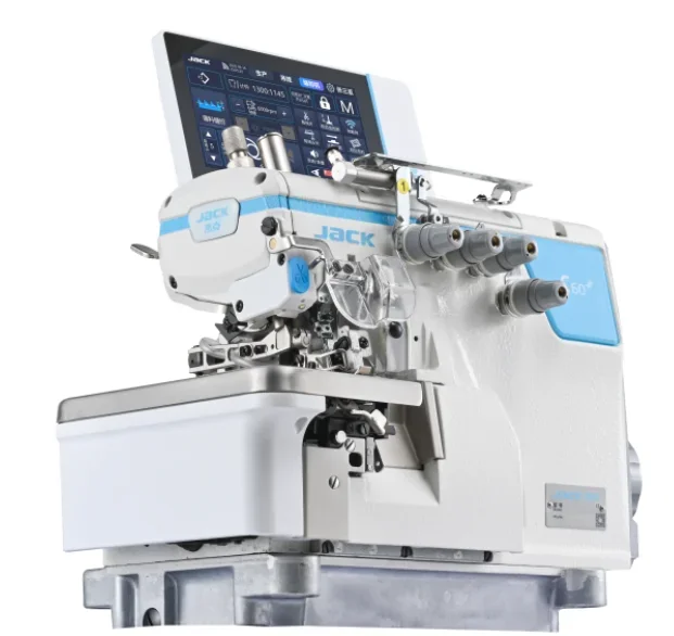 New Jack Overlock Sewing Machine C60+ Intelligent Overlock Sewing Machine C10+ Control Panel 5 Thread 4 Thread Price