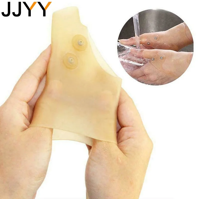 Wrist Support 1PC Magnetic Therapy Wrist Hand Thumb Support Gloves Silicone Gel Arthritis Pressure Corrector Massage Pain Relief Gloves