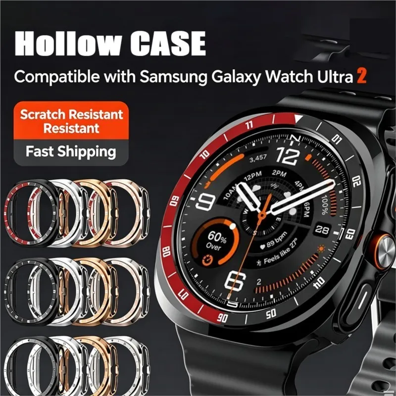 Premium Tempered Glass Screen Protector with Durable Hollow Hard Case
