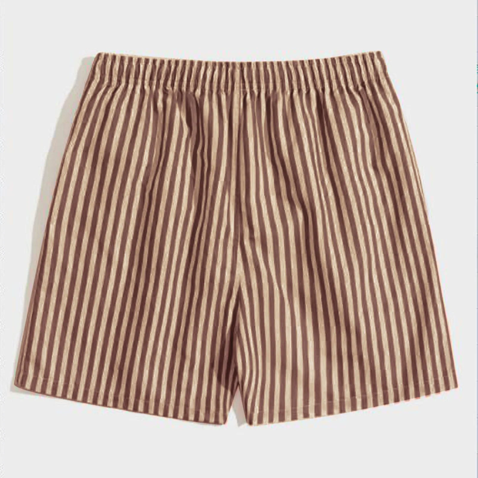 Men'S Quick Dried Shorts Fashion Stripe Male Pants Thin Loose Casual Beach Shorts Drawstring Summer Casual Trousers For Mens 4