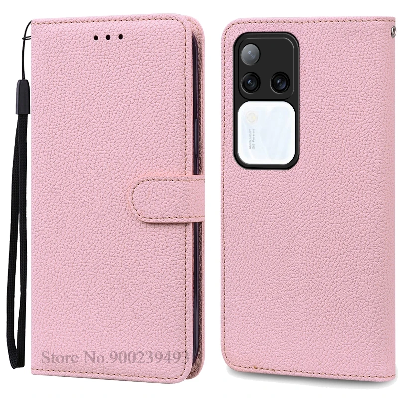 Leather Flip Wallet Case with Stand Feature