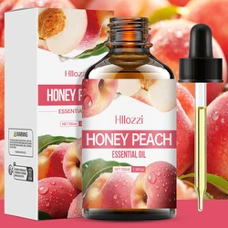 Versatile Peach Essential Oil for Skin Care, Bath, and Fragrance - Suitable for All Skin Types (100ml essential oil)