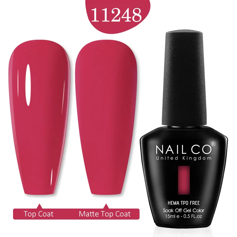 Radiant Red Gel Polish - 15ML Premium Semi-Permanent Nail Varnish
