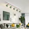 15W Simple Modern LED Track Light Nordic Wooden Ceiling Track System Spotlight for Living Room Background Wall Bedroom Kids Room 4