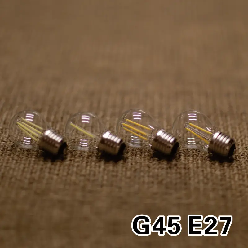 2-12pcs Lampara LED 전구 램프 2W 4W 6W 8W E14 E27 전구 AC 220-240V 3000K/6000K 조명 A60 G45 가정용 현관 침실용