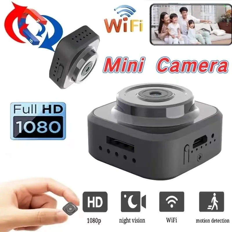 

Mini Wifi Camera HD 1080P Wireless Camcorder Home Security Motion Detection IP P2P Recorder DVR Micro Webcam Small Cam Kamera