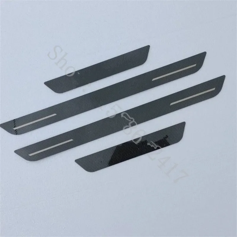 

Sticker Car Accessories For Ford Maverick 2021 2022 2023 2024 Door Sill Scuff Plate Trim Stainless Styling Welcome Pedal Guard