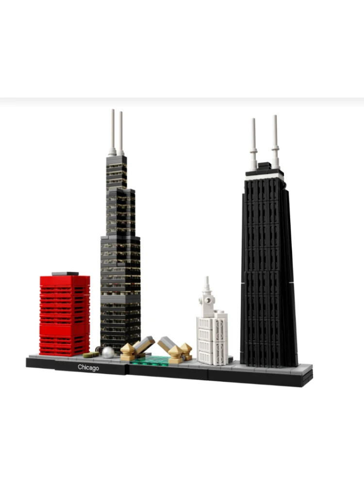 Urban Landmark Building Architectural Model Kit - Creative and Educational Toy Blocks Set (468 Pieces)