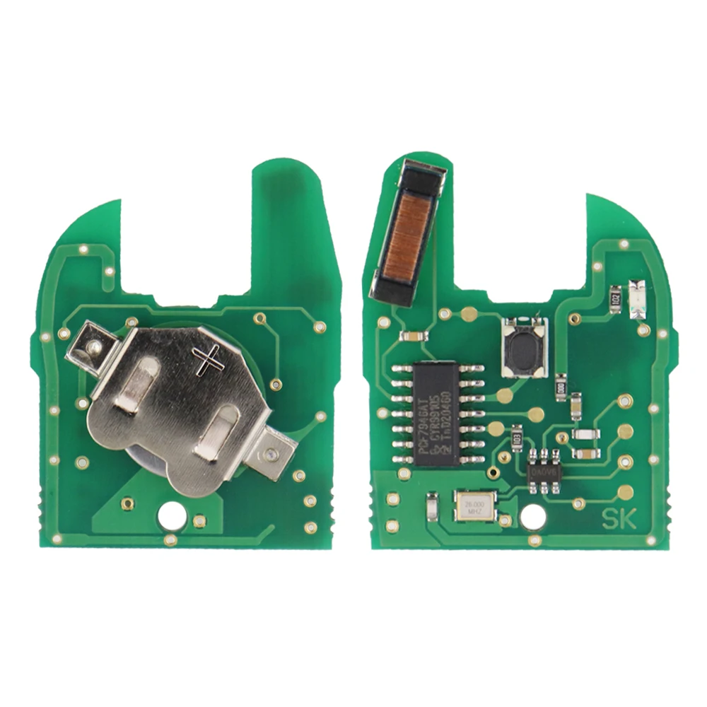 433MHz Auto Schlüssel Für Renault Megane Scenic Clio - PCF7946 Chip Schlüssel Mit Schraubendreher