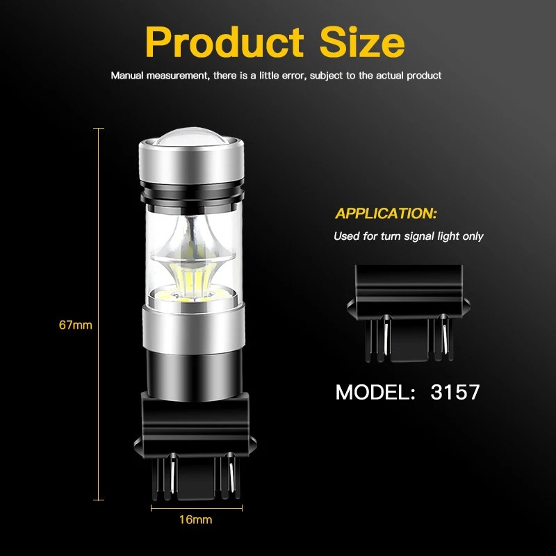   Ʈ ٽþ  ΰ 2 ,  LED ְ , DRL  , ĵ W21, 5W, 7443 T20, 2 
