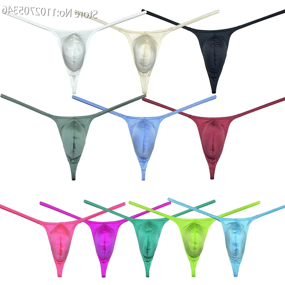 81-208 HERREN MINI MICRO Slip G STRING RIO TANGA Push-Up In ROSA