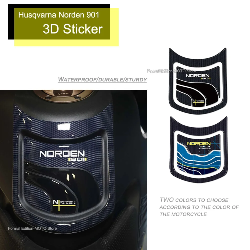 3D Motorcycle Blower Sticker Waterproof and Scratch Resistance Sticker for Husqvarna Norden 901 2023-