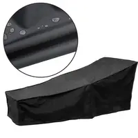 Chaise Lounge Cover Waterproof Lounge Chair Recliner Protective Cover for Outdoor Courtyard Garden Patio 2