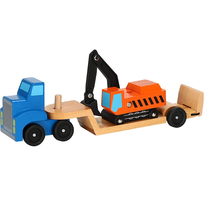 Kinder Holz Abnehmbare Diverse Simulation Fahrzeug Gebäude Block Auto  Montage Modell Transport Fahrzeug Engineering Vehic - AliExpress