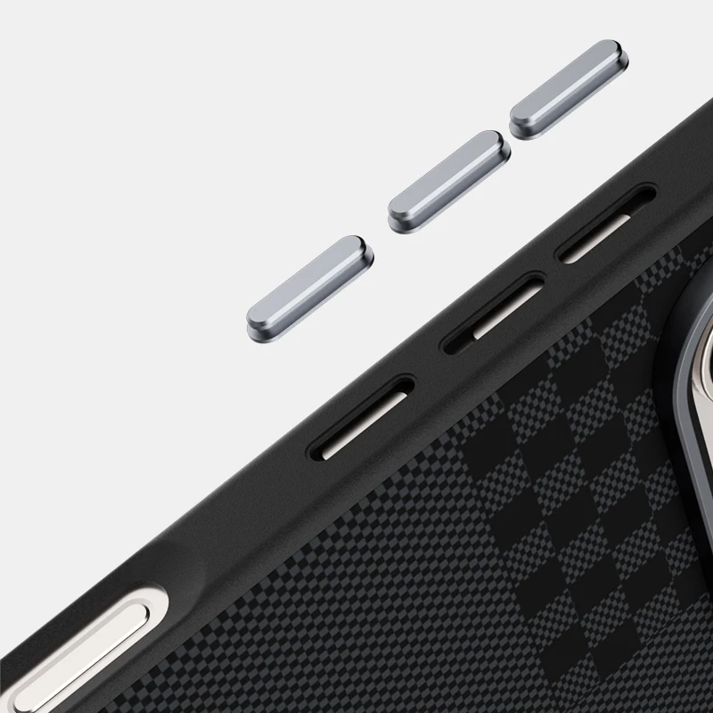 Carbon Fiber Design Protective Case with MagSafe