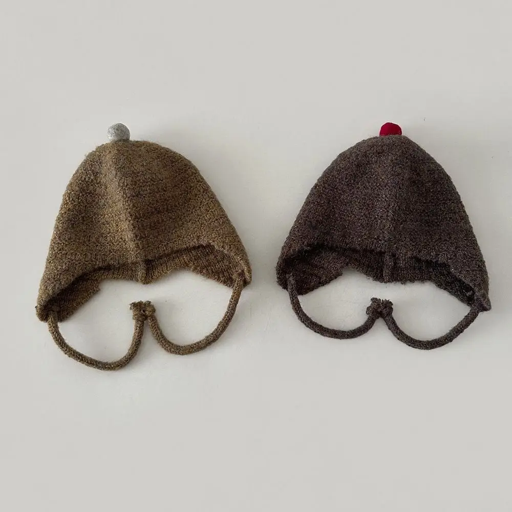 Stylish Stretchable Kids Beanie Cap Soft Breathable Baby Woolen Hat Cozy Kids Pullover Cap Boys Girls