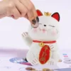 Animal Lucky Cat Piggy Bank Kids Girls Money Aesthetic Room Decor Fortune Cat-shaped 3