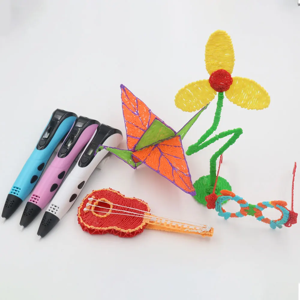 3D Printing Pen 3D Printing Pen Filament 3D Printing Pen Set for Kids DIY Child's Birthday Christmas Creative Gift with PLA Filament Travel Case