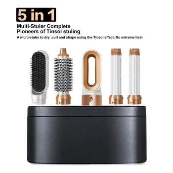 5 in 1 spazzola per capelli elettrica asciugacapelli per Dyson Airwrap bigodino automatico piastra per capelli pettine ad aria calda apparecchio per parrucchieri 1