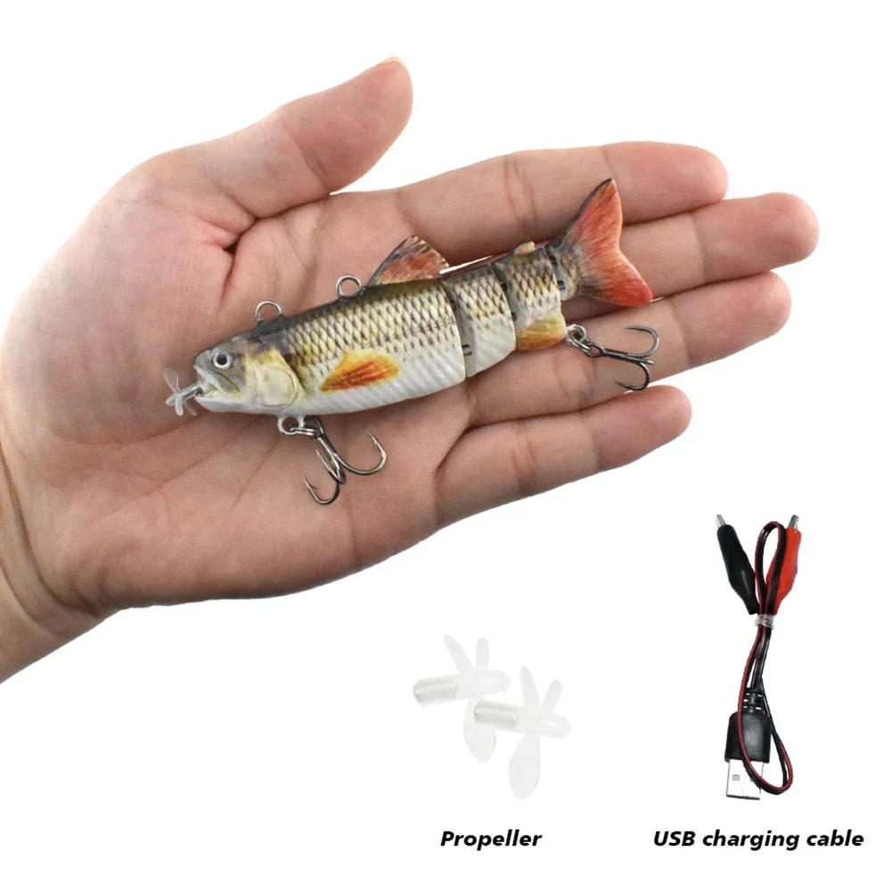 1Pc Fishing Lures,fishing Equipment,electric Fishing Lure,smart Bait Electric,USB Rechargeable,Suitable for Lakes, Rivers, Sea