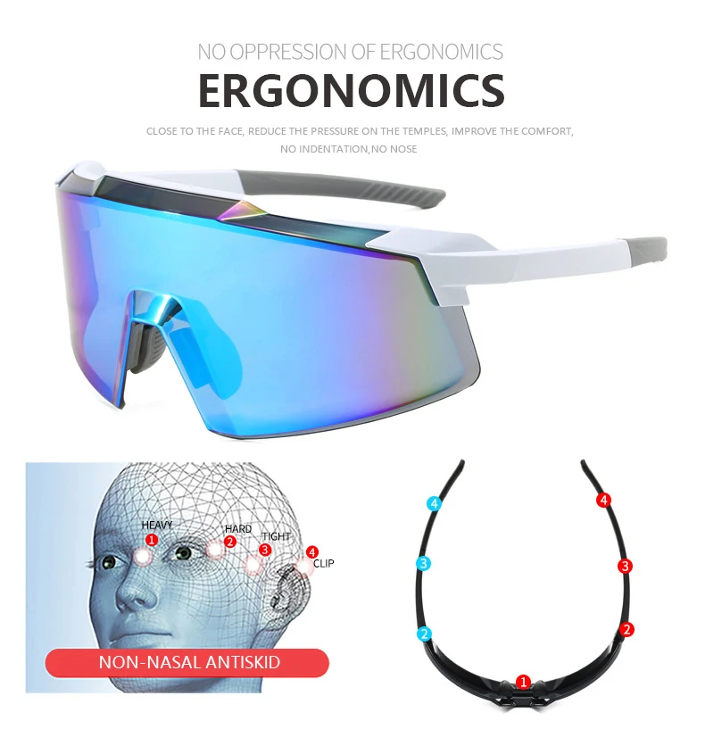 Bergsteigen Brille Schnee Berg Wandern Bergsteigen Sonnenbrille Uv Sonnenbrille Outdoor Schutzbrille 8699 – Detail 4