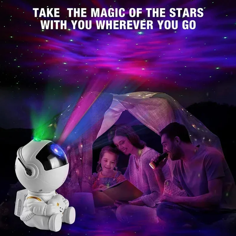 Led Night Light Night Light Star Projector Lamp Led Night Lamp Led Atmosphere Lights Moon Projector Light Milky Way Projector Milky Way Night Light Astronaut Space Projector Starry Nebula Ceiling LED lights for bedroom Home Decor