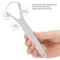 Stainless Steel Tongue Scraper Cleaner Fresh Breath Cleaning Coated Tongue Toothbrush Oral Hygiene Care Tools 5
