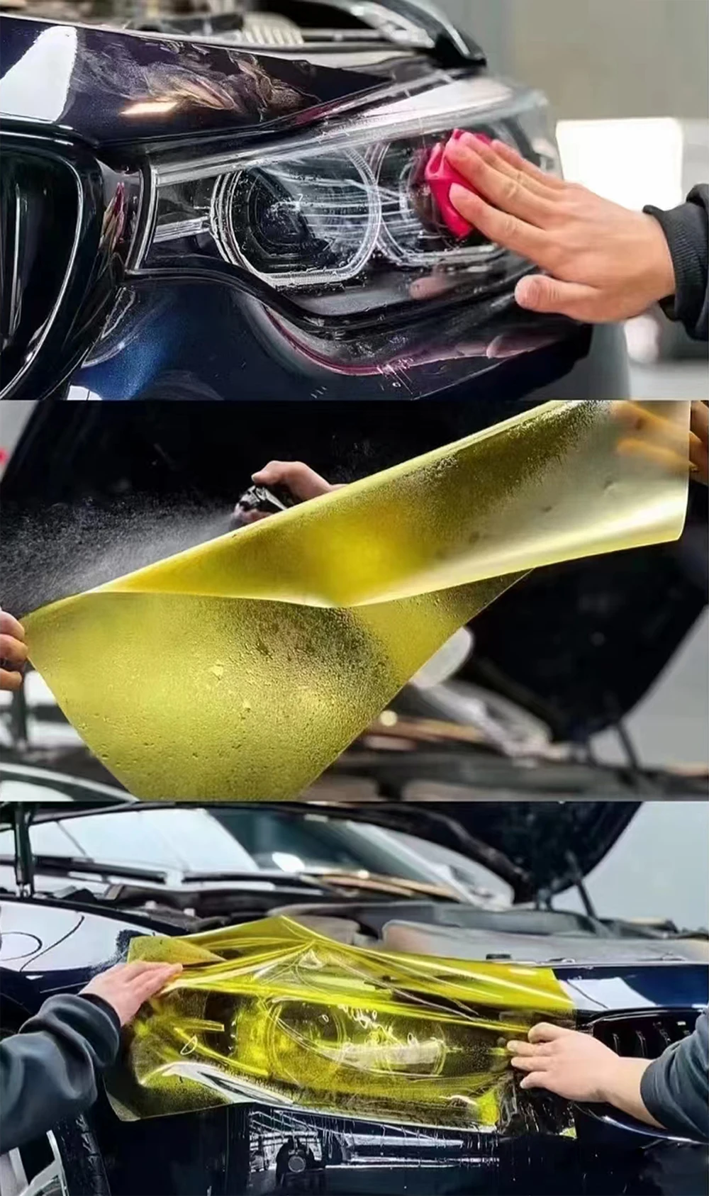 Yellow Tint Film Sheet