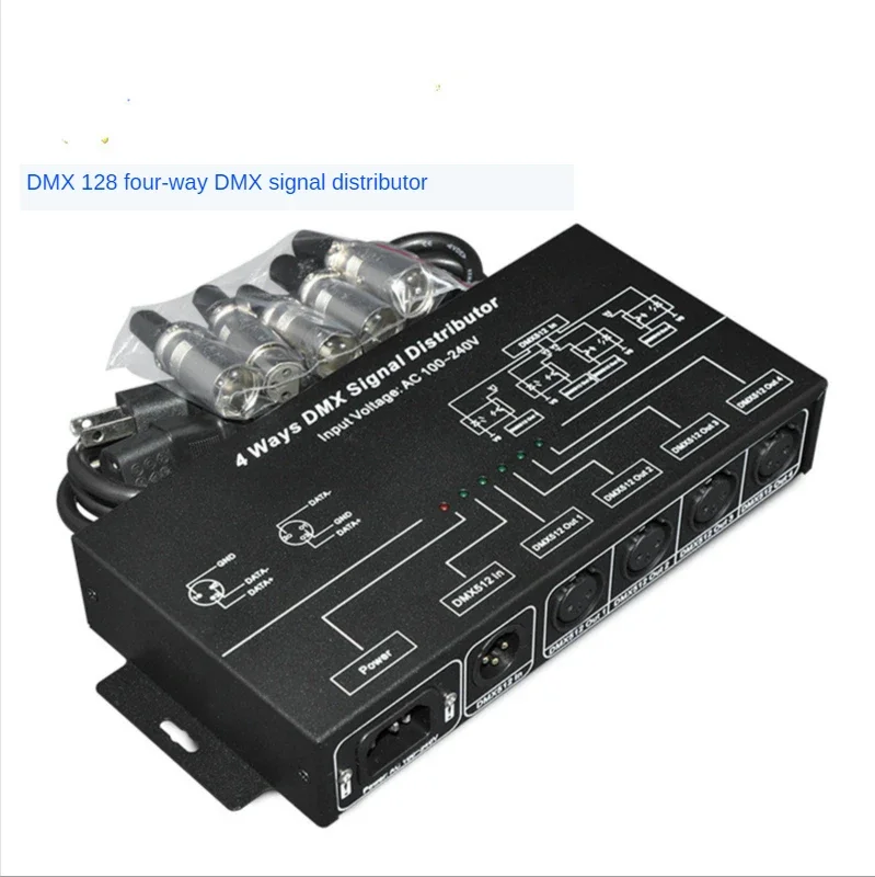 elite DMX-S4W DMX信号スプリッター elite DMX-S4W DMX信号スプリッター