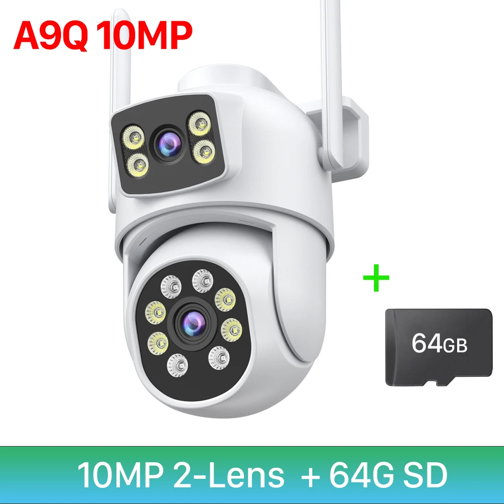 كاميرا IP ثلاثية 6K واي فاي متحركة