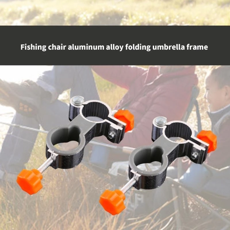 Fishing Chair Umbrella Clamps Stand Holder Chair Umbrella Fixed Clip Fishing Mount Clamps Gears 87HA