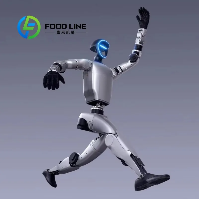 Robot umanoide da laboratorio per trasferimento preciso di reagenti, smistamento campioni e lettura strumenti per un laboratorio stabile a lungo termine - immagine 3