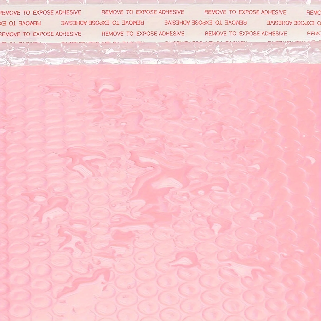 Pink Bubble Packaging Bags Waterproof Self sealing Padded Envelopes