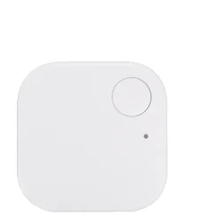 Compact Bluetooth Anti - Loss Pet Tracker with GPS and Built - in Speaker (WHITE)