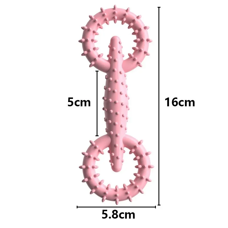 Dog Pull Ring Toy Interactive Dog Toys Interactive Teeth Cleaning Toy For Dogs Boredom Relief And Training Pull Ring Pet Chewing 6