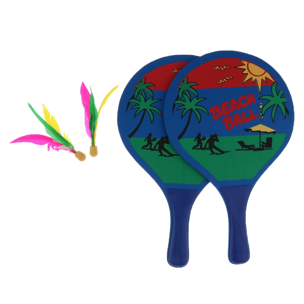 Kids Badminton Tennis Rackets / Bat with Ball for Beach,Garden,Backyard Game