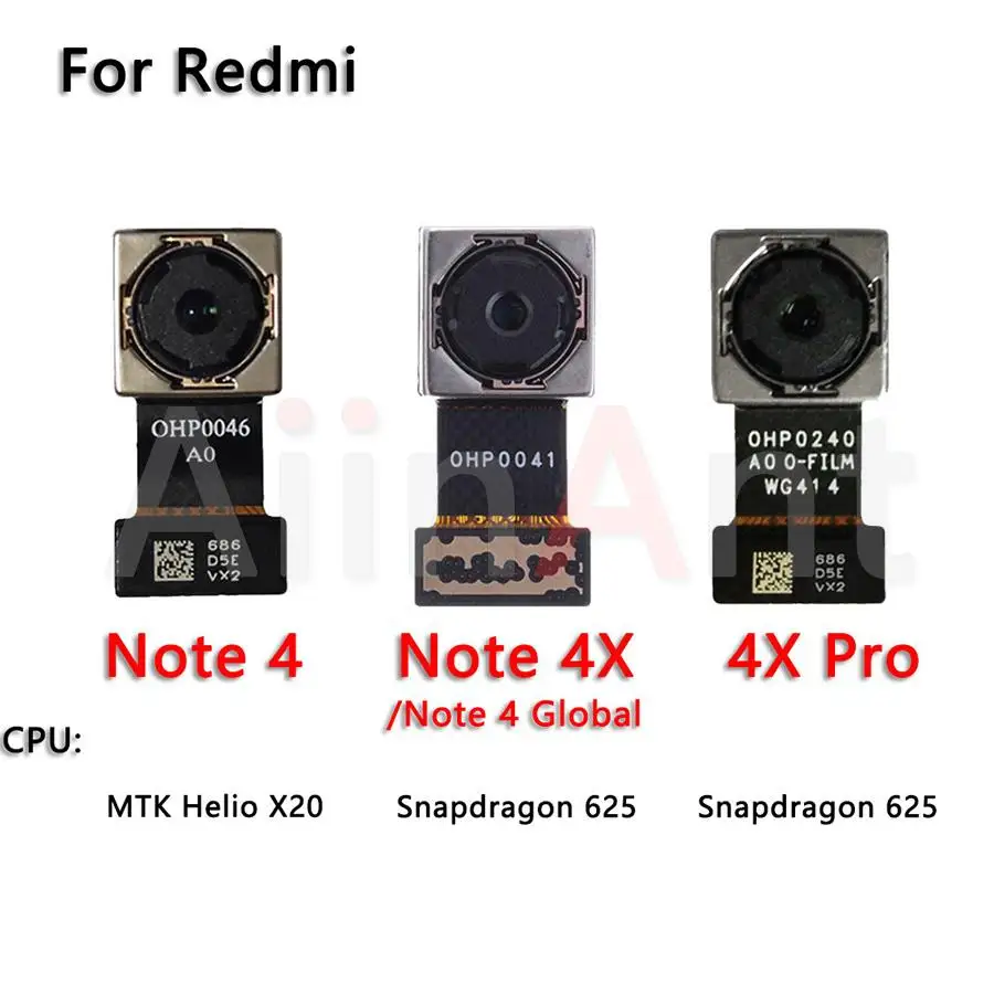 Aiinant Small Front Camera Flex For Xiaomi Redmi Note 4A 4X Pro