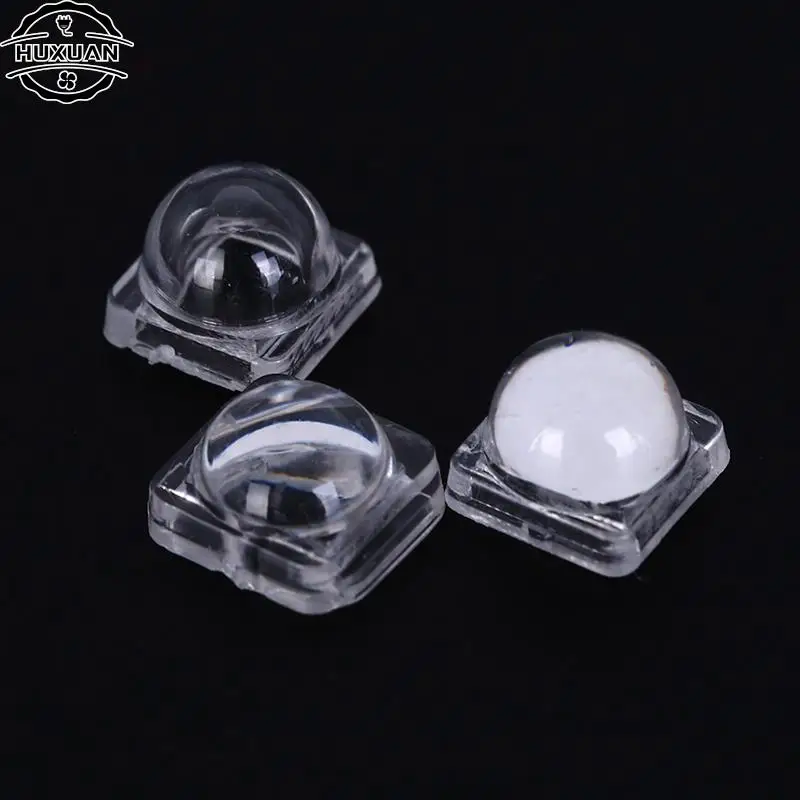 

50pcs/set 30 60 Degree LED Lens Reflector Collimator For 5050 SMD 10X8mm Convex Optical Lens Reflector Collimator