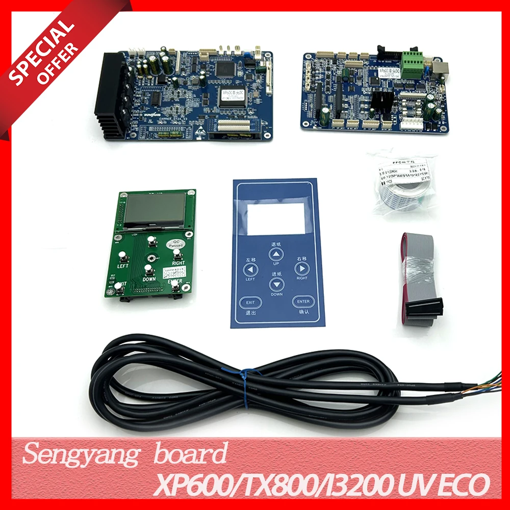 

Новый комплект платы Senyang для Epson XP600/DX5/DX7/4720/5113/i3200, одноголовочная плата каретки, основная плата, комплект преобразования Sunyang