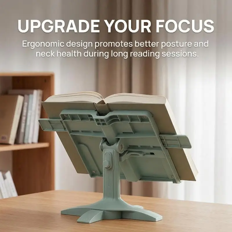 독서용 조절식 책꽂이 다기능 리프팅 랜딩 독서대 접이식 데스크탑 책꽂이