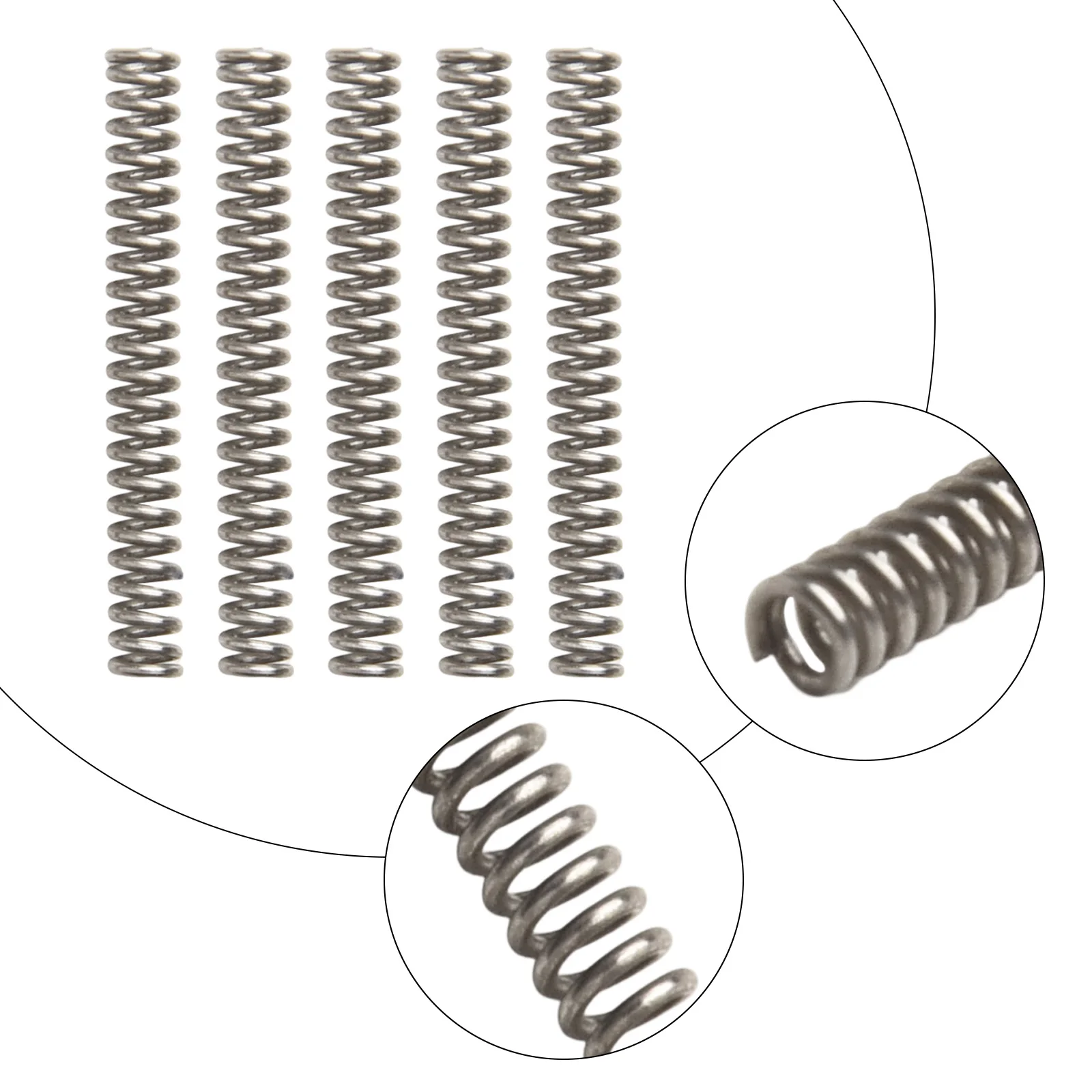 For Daiwa 5pcs Fishing Reel Spring Kick Lever Spring Stainless Steel Bearing Stoper Fishing Reel Repair Parts