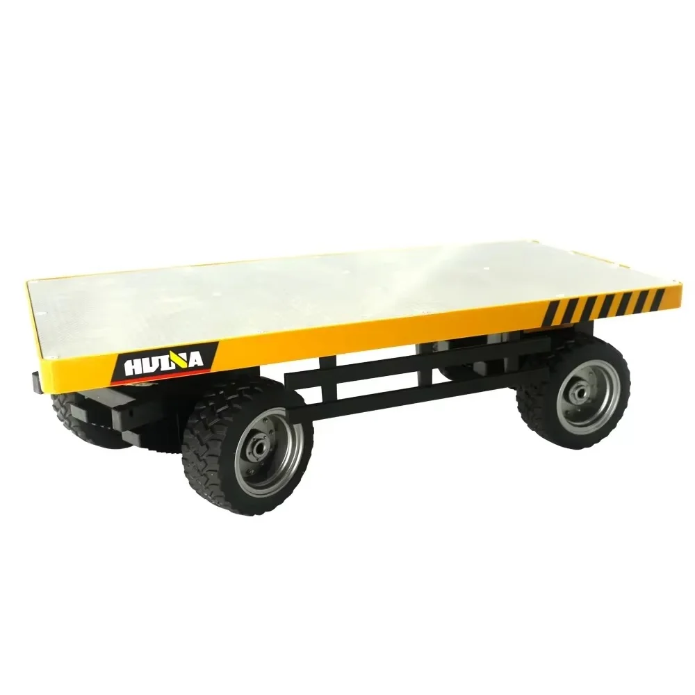 New Remote-Controlled Huina Rc Truck 1576 1:10 Forklift Flatbed Truck Toy Outdoor Large Transportation Engineering Vehicle Toy 5